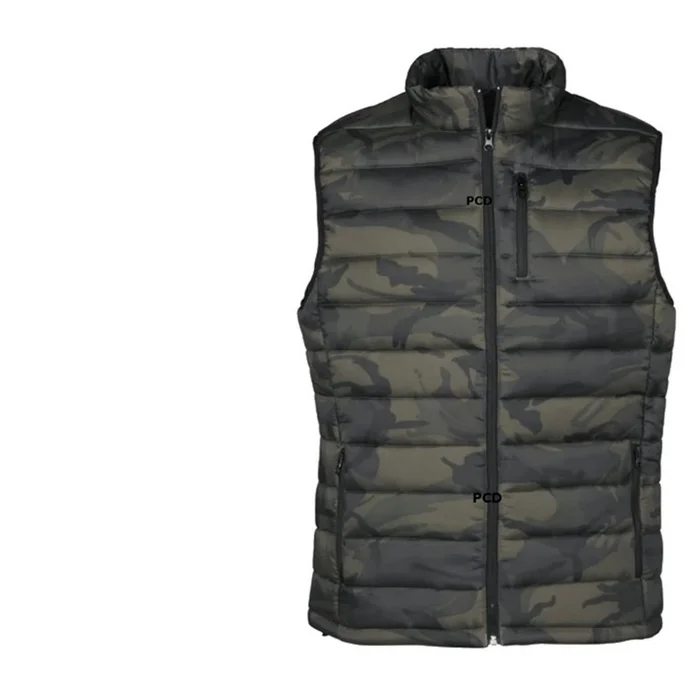Gilet Enfant Percussion Matelassé Trek Camo