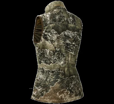 Gilet femme sans manches Excape Softshell camouflage DEERHUNTER – Image 2