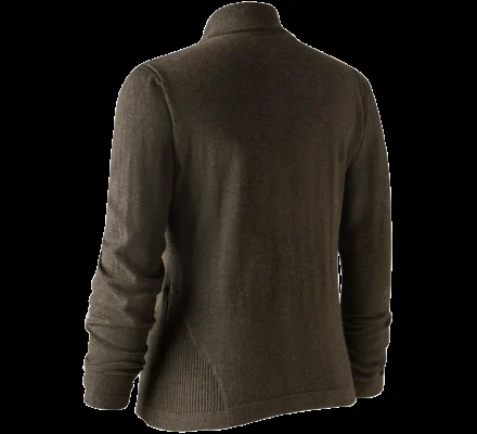 Gilet fermeture à glissière Darlington femme marron DEERHUNTER – Image 2