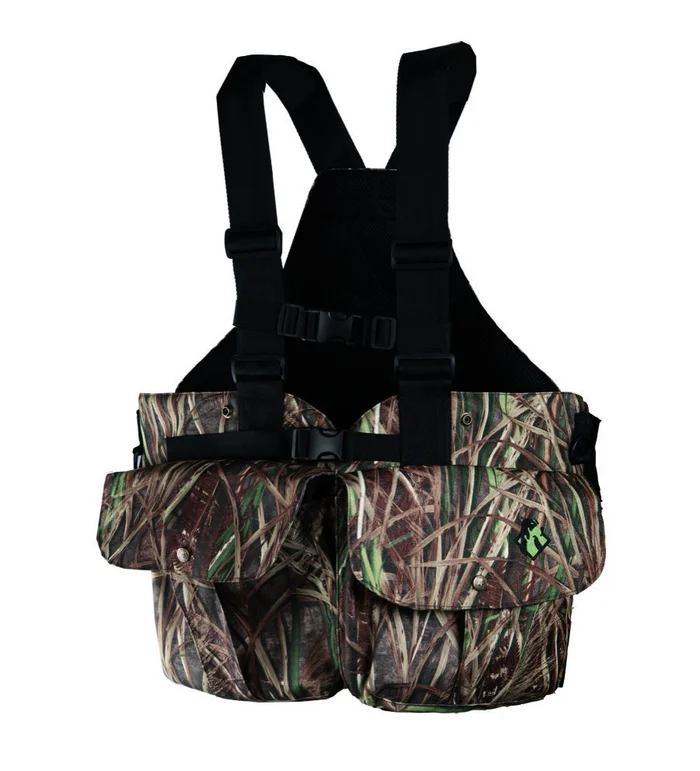 Gilet Harnais camo roseaux Somlys
