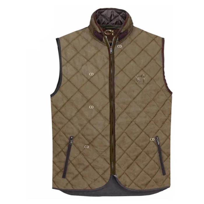 Gilet Homme Matelassé Club Interchasse James Marron