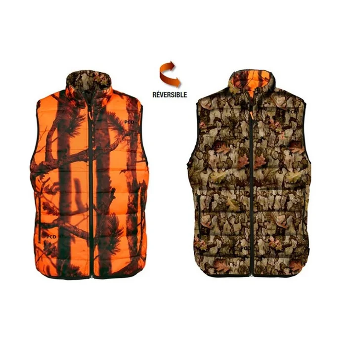 Gilet Homme Réversible Percussion Warm Ghostcamo