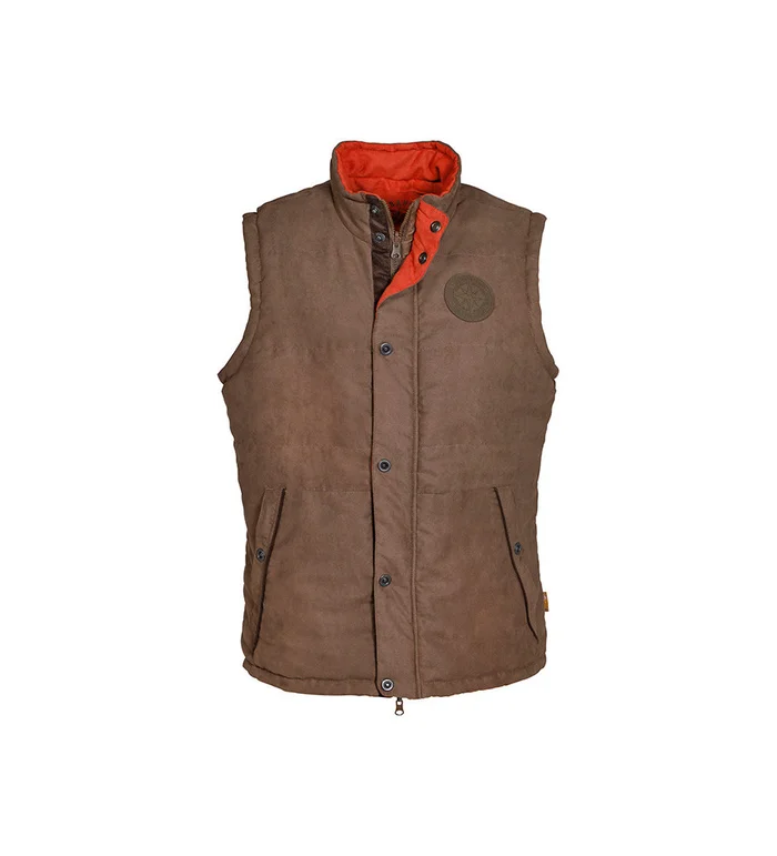 Gilet matelasse reversible beaver