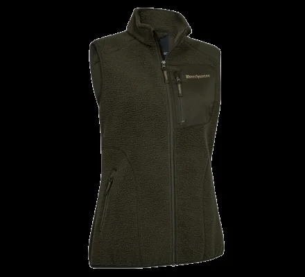 Gilet polaire femme Atlas kaki DEERHUNTER
