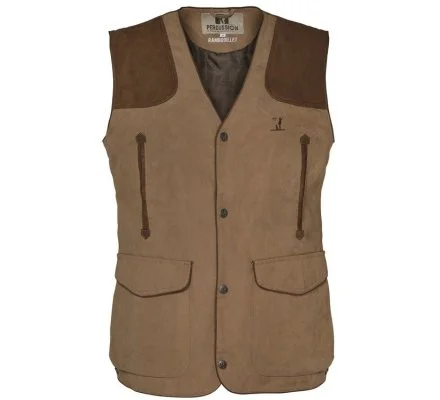 Gilet sans manches Rambouillet Original Marron Percussion