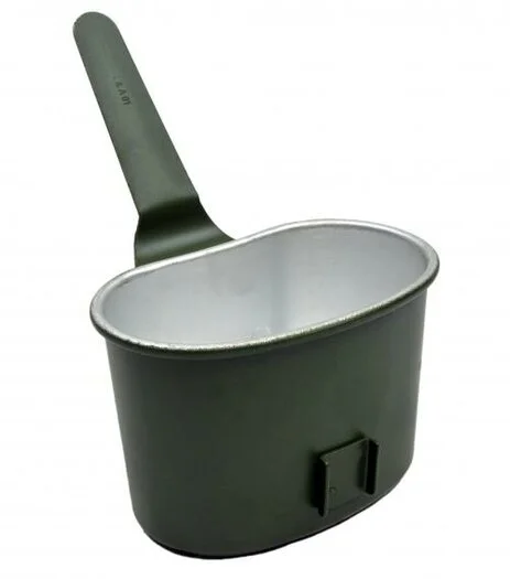Gobelet en aluminium de la Bundeswehr, vert olive