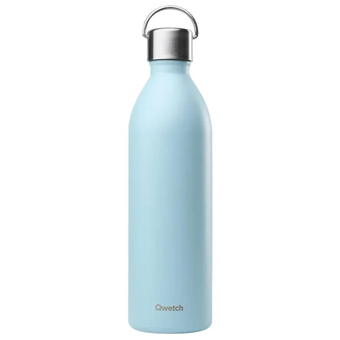 Gourde Qwetch Active 1L Matt Pastel Bleu