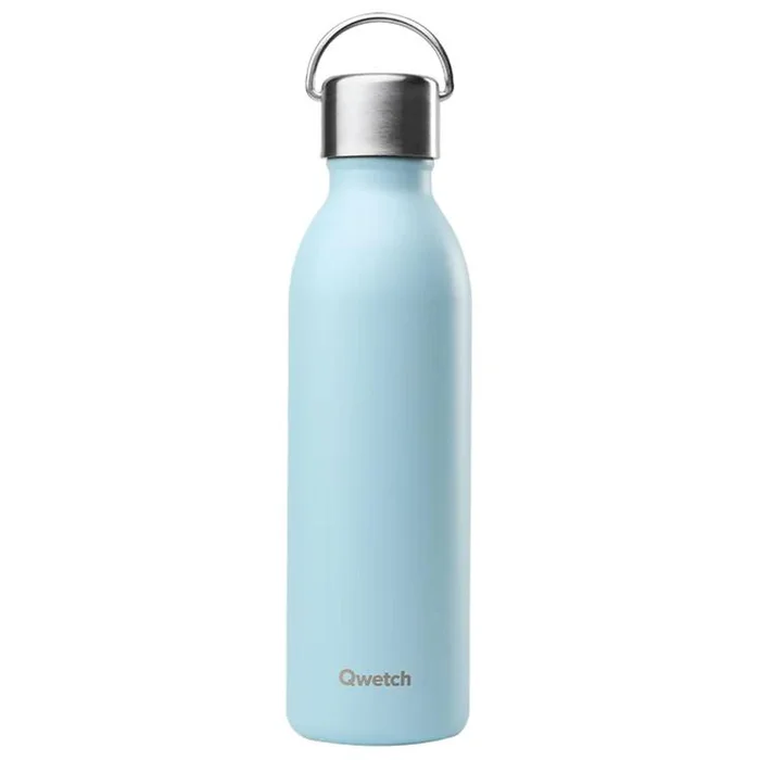 Gourde Qwetch Active 600ml Matt Pastel Bleu