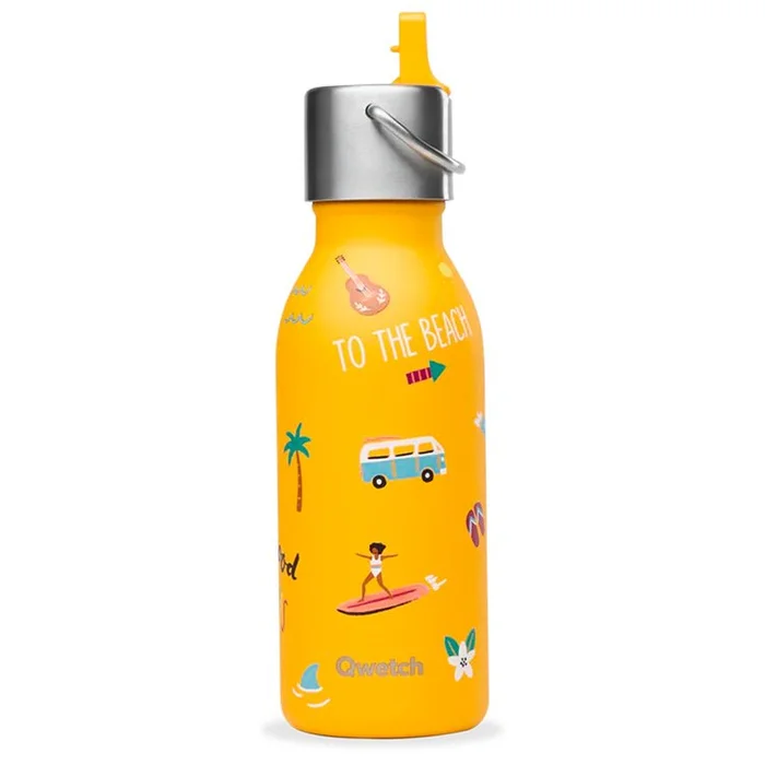 Gourde Qwetch Kids 350 ml Sport Active Honolulu Curry