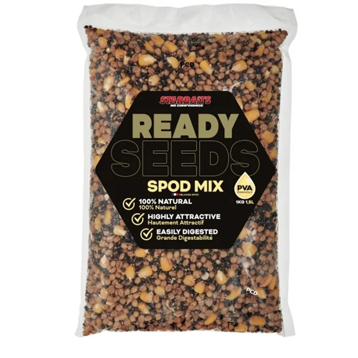 Graines Cuites Starbaits Ready Seeds Spod Mix 1Kg