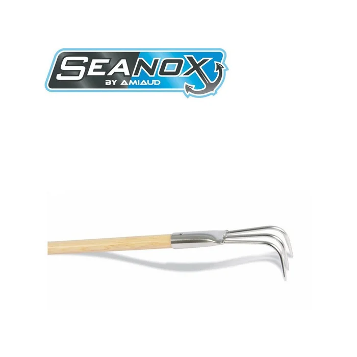 GRATTE A COQUILLAGES ACIER 3 DENTS SEANOX