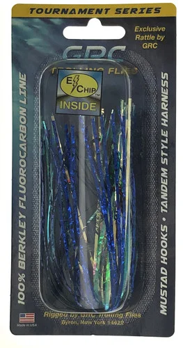 GRC Trolling Flies – 4″ With E-Chip – Blue Dolphin