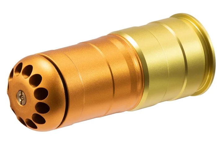 Grenade 40mm à gaz 120 BB’s Or/Orange