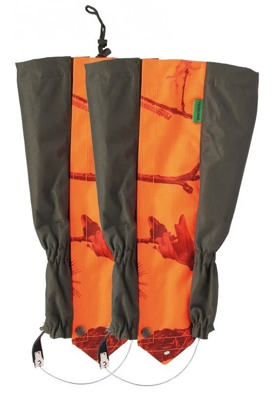 Guêtre oxford anti-ronce camo orange TREELAND