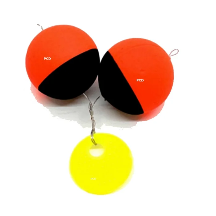 Guide-Fil Laurent Jauffret Stop Float La Bouboule Rouge Par 2