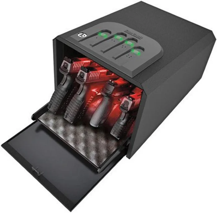 GV2050 – GUN VAULT Coffre Fort Pour 4 Pistolets