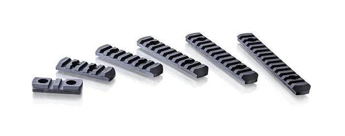 HAA530 – Set de 6 rails picatinny en polymère compatible M-LOK – NOIR