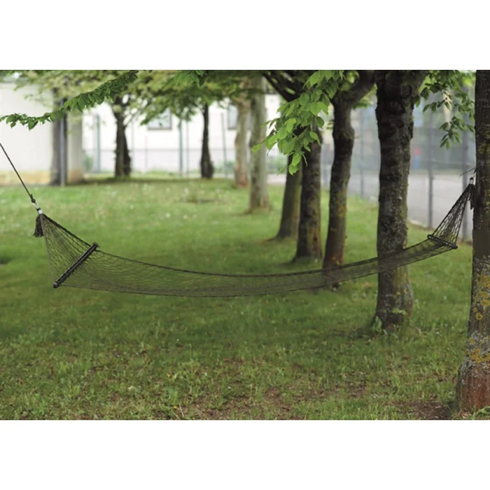 Hamac avec barres Vert 180 x 80 cm