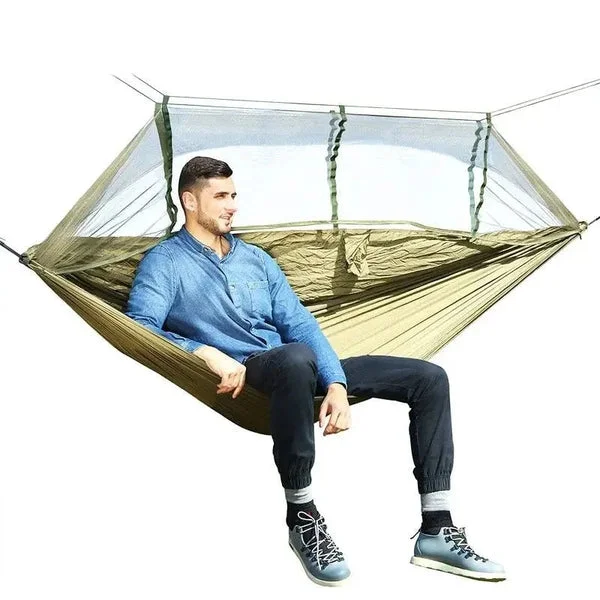 HAMAC TOILE PARACHUTE PRATIQUE