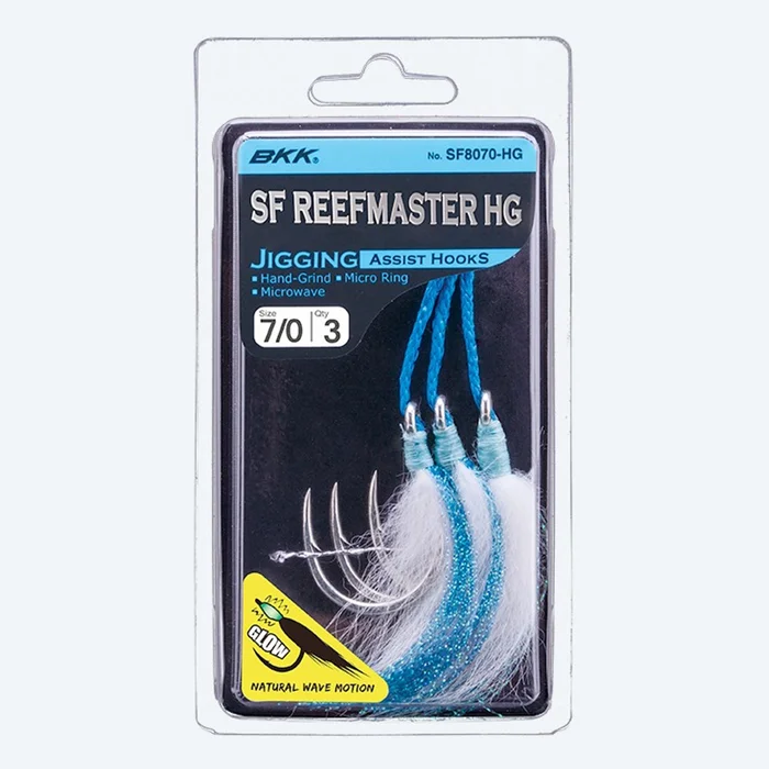 Hameçons de pêche BKK – Hameçons d’assistance SF Reefmaster HG – Image 2