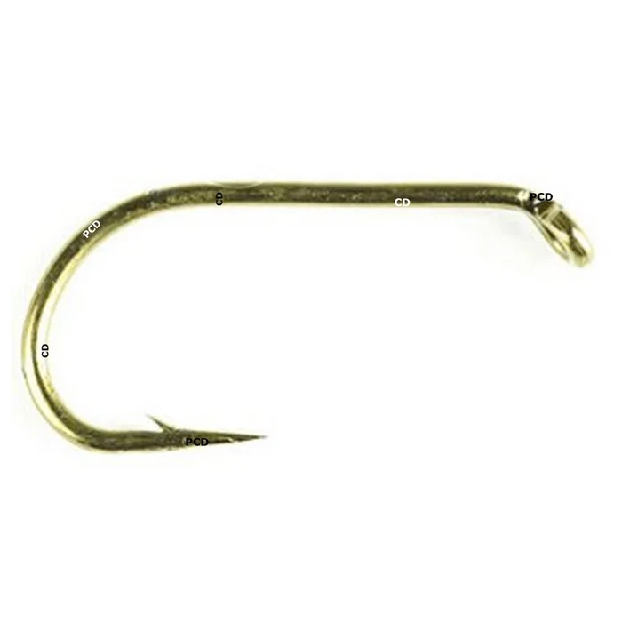 Hameçons Devaux DXB160 Droit Bronze Par 25
