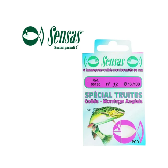 HAMECONS MONTES SENSAS SPECIAL TRUITE 60CM PAR 6
