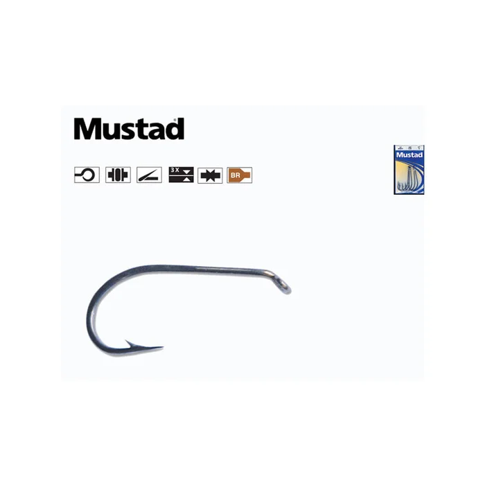 HAMECONS MUSTAD SPORT CLASSIC MOUCHE 539-E PAR 25
