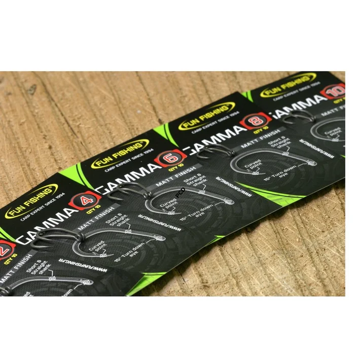 Hameçons Téflonnés Fun Fishing Gamma Séries Par 10
