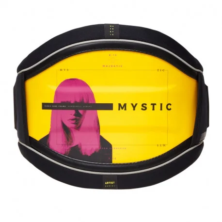 Harnais Kitesurf CeintureMystic Majestic Waist Harness – Yellow 2023