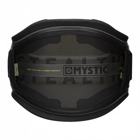 Harnais Kitesurf CeintureMystic Stealth Waist Harness – Noir 2024
