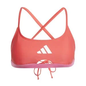 Haut de maillot de bain dos en X femme Colorblock