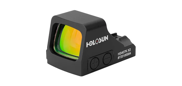 HHE407KGR – HOLOSUN Reflex 407K X2 – Dot 6 MOA vert