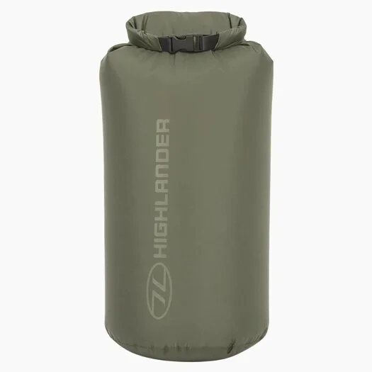Highlander Drybag résistant à l’eau Lightweight V2, 13L, vert ranger