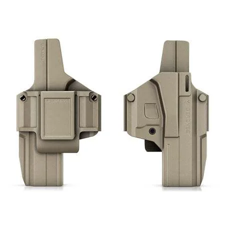 Holster ambidextre modulable IWB/OWB MORF X3 – Glock 17 – Niv 1 – Tan
