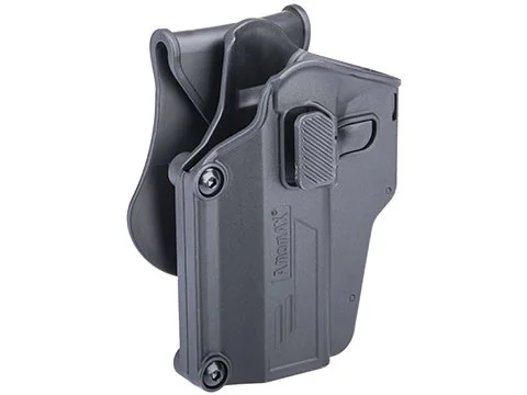 HOLSTER RIGIDE AMOMAX G2 UNIVERSEL GAUCHER NOIR