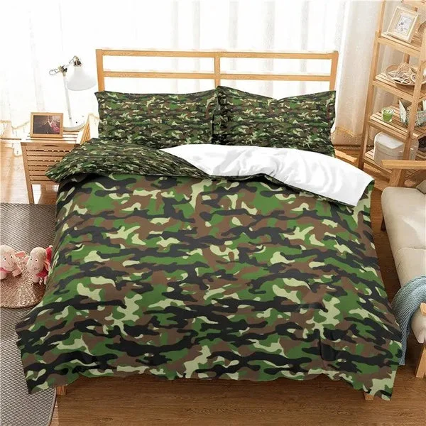 Housse de couette 200×200 militaire