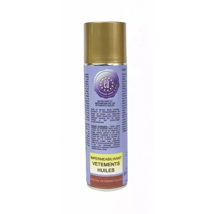 Impermeabilisant pour vêtements huilés