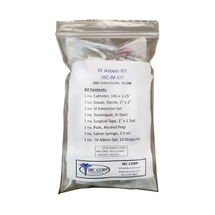 JBC-20-106 – JBC CORP Kit Voie Veineuse