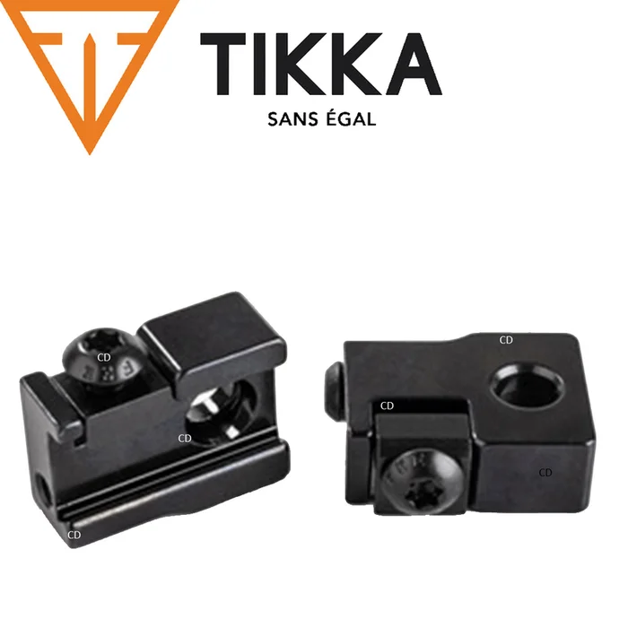 Jeu D’embases Optilock Bronze Pour Rail De 11mm (T1x)