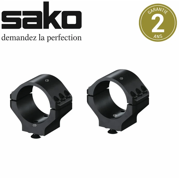 Jeu De 2 Colliers Sako S20 Diamètre 30mm Médium