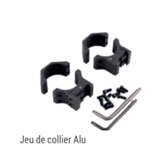 Jeu De Colliers Aluminium 26mm Hauteur 8mm Pour Carabines BRX1 Beretta