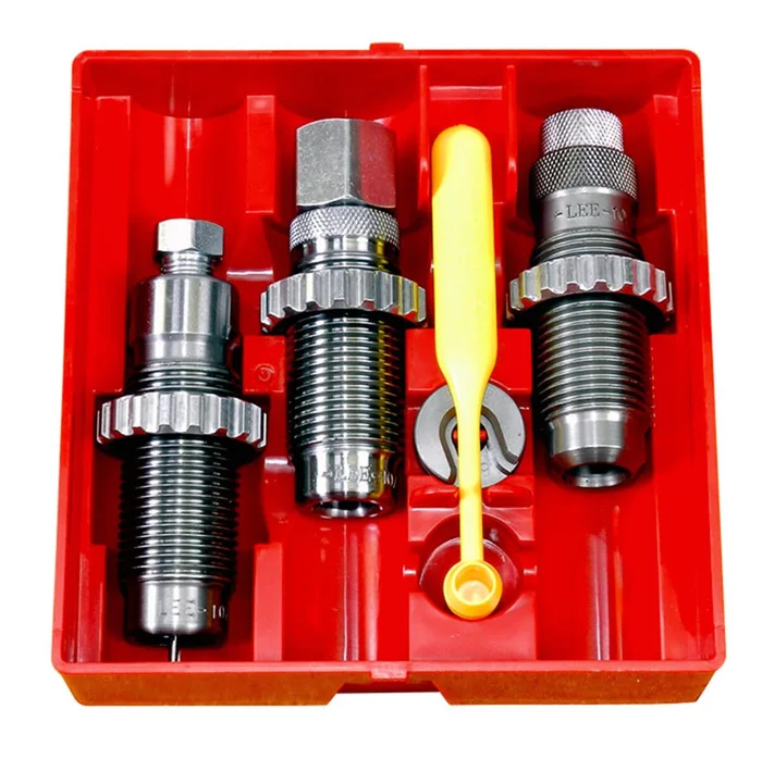 Jeux de 3 outils acier rechargement armes de poing – Lee Precision
