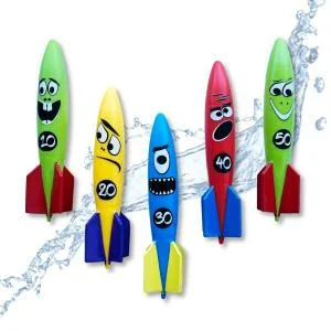 Jouet de bain Rocket Divers (x5)