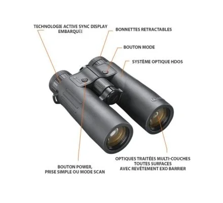 Jumelles télémétriques Bushnell Fusion X 10×42 mm – Image 2