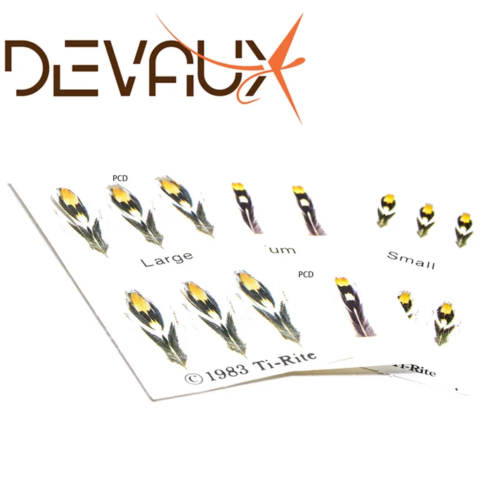 JUNGLE COQ IMITATION 18 PLUMES DEVAUX