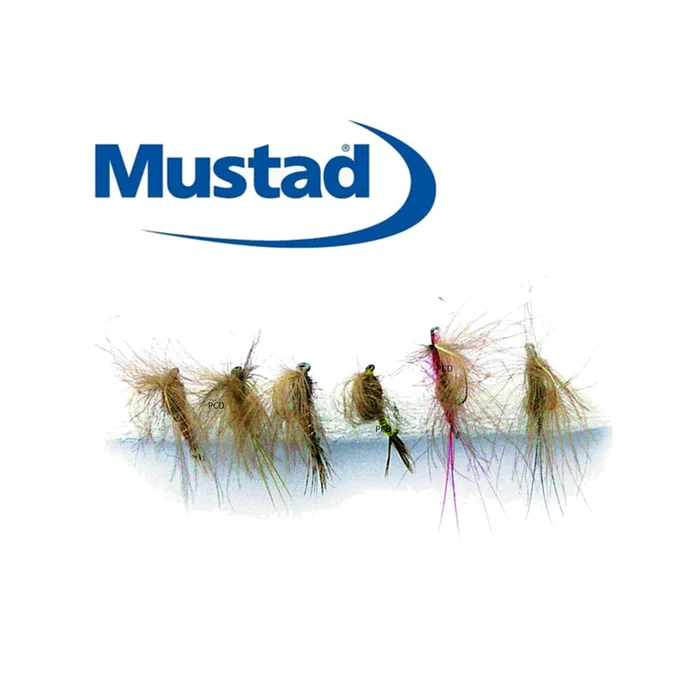 KIT 6 MOUCHES MUSTAD CDC SZ N14