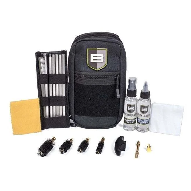 Kit de nettoyage universel pour fusil à pompe – Pochette MOLLE – Noir Breakthrough