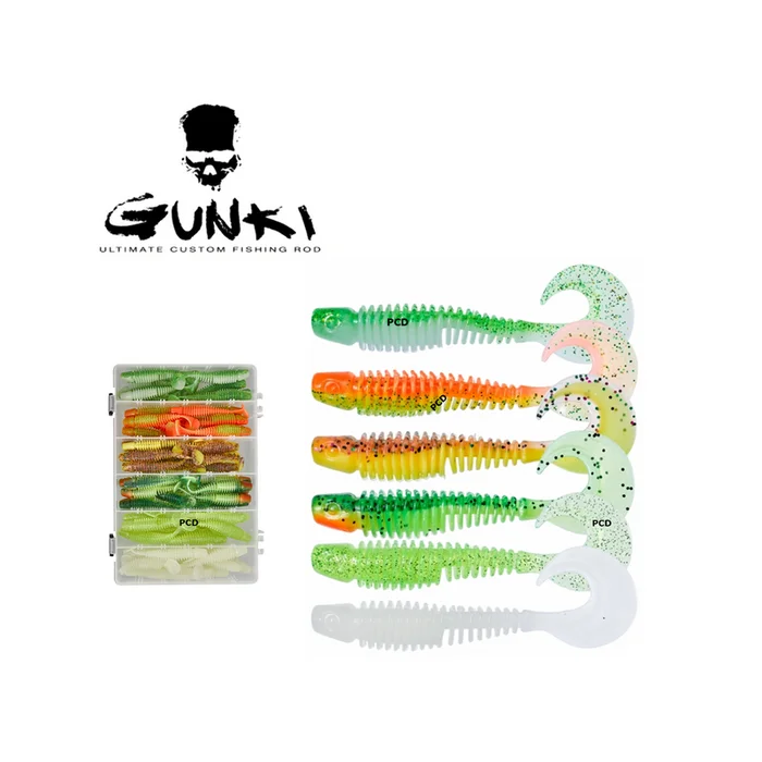 Kit Leurres Souples Gunki CXL Dark Water Box 11.5CM Par 60