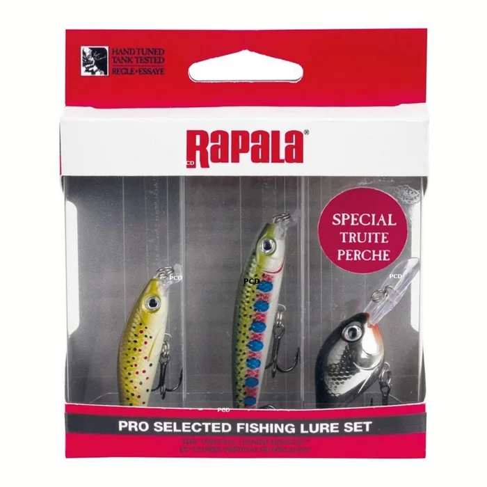 Kit Truite Rapala Ultra Light 3 Leurres
