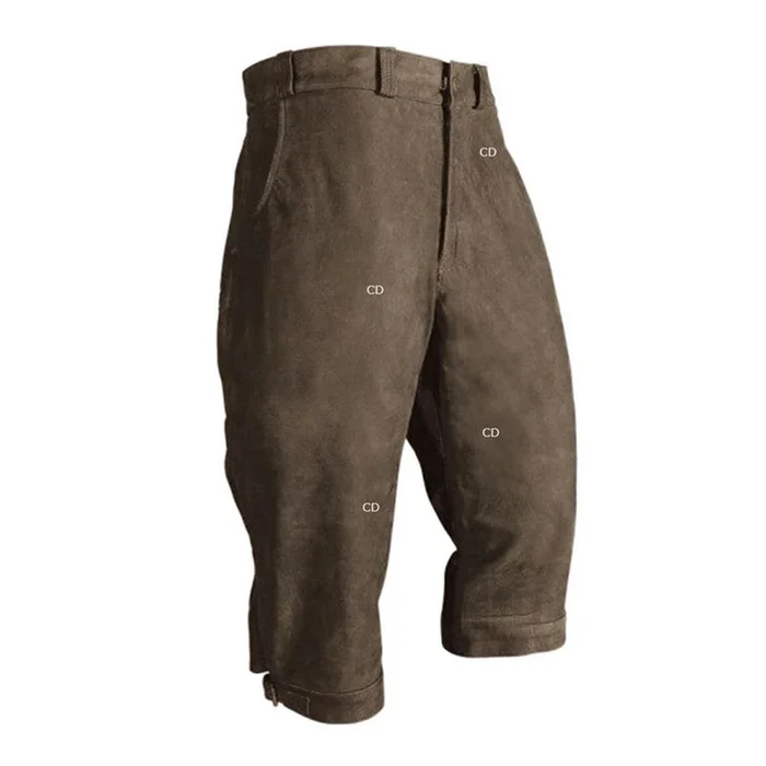 Knickers Homme Cuir Tom Verney Carron Marron